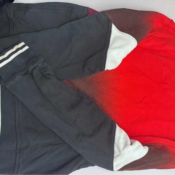 Vintage Red Tag Nike AIR "Swoosh" (M) Sweatshirt RED BLACK WHITE - Picture 2 of 3